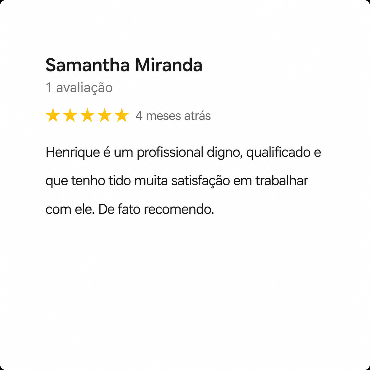 Depoimento de paciente sobre psicanálise online com Sérgio Henrique